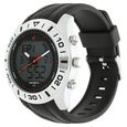 Fastrack Quartz Analog Digital Grey Dial Silicone Strap Watch for Guys - image number 1