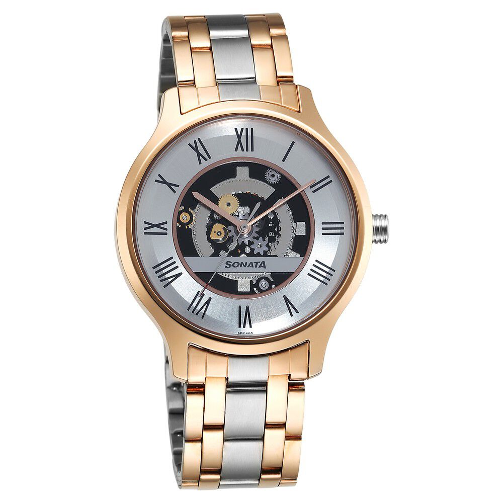 Sonata automatic watch on sale