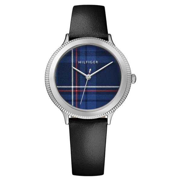 Tommy Hilfiger Quartz Analog Multicoloured Dial Leather Strap Watch for Women - image number 0