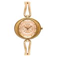 Titan Nebula Vintage 18k Gold Analog with Diamond Watch for Women - image number 0