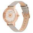 Olivia Burton Quartz Analog Multicoloured Dial Leather Strap Watch for Women - image number 2