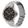 Titan Quartz Multifunction Black Dial Metal Strap Watch for Men - image number 1
