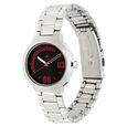 Fastrack Hitlist Quartz Analog Black Dial Stainless Steel Strap Watch for Girls - image number 2