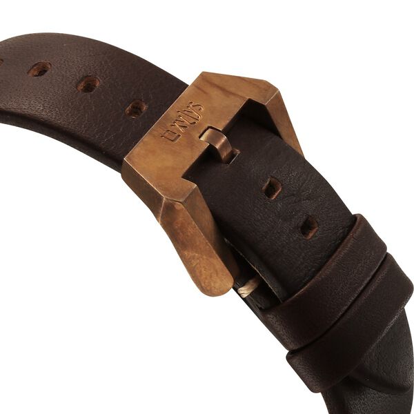 Xylys Mariana Swiss Analog with Date Green Dial Geniune Leather Strap Watch For Men - image number 5