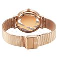 Titan Purple Abstract Quartz Analog Rose Gold Stainless Steel Strap for Women - image number 4