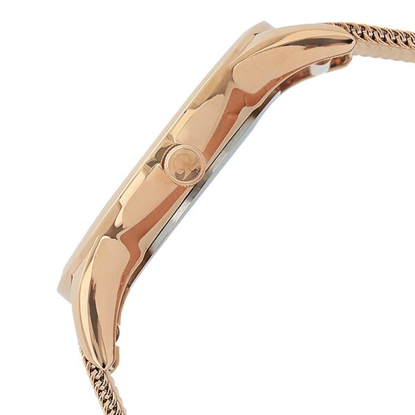 Titan Quartz Analog Rose Gold Dial Stainless Steel Strap Watch for Women - image number 2