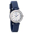 Fastrack Trendies Quartz Analog Grey Dial Silicone Strap Watch for Girls