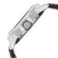 Sonata Quartz Analog Silver Dial Leather Strap Watch for Men - image number 2