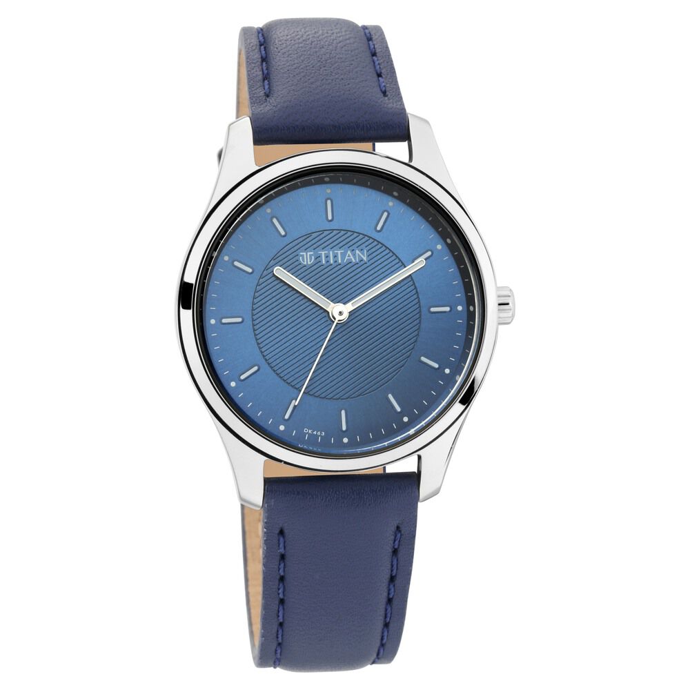 Titan watches for sales womens with leather strap