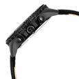 Titan Octane Classic Sporty Black Dial Chronograph Leather Strap watch for Men - image number 3
