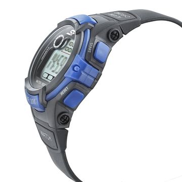 SF Digital Dial Black PU Strap Watch for Men