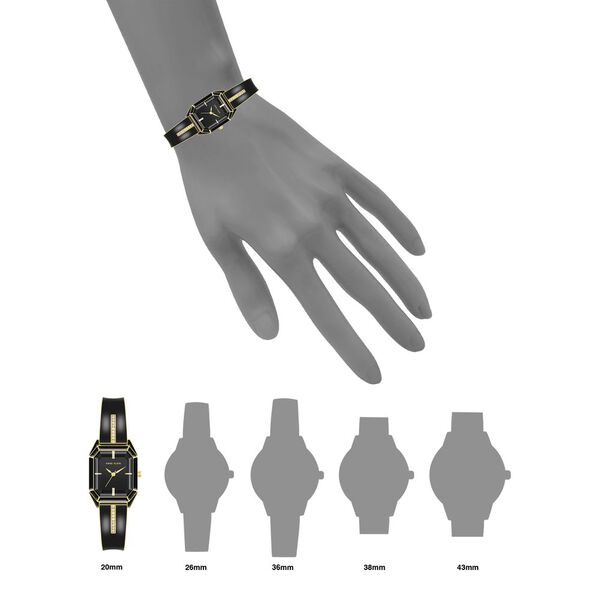 Anne Klein Quartz Analog Black Dial Stainless Steel Strap Watch for Women - image number 3