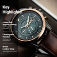 Titan Men's Maritime Pro Lateen Sail Chronograph Watch - image number 4