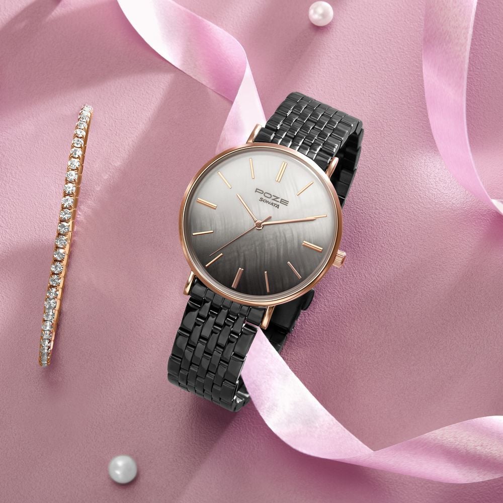 Sonata pearl watch store
