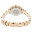 Xylys Seraphina Swiss Analog Steel & Ceramic Mother of Pearl White Dial Watch for Women - image number 3