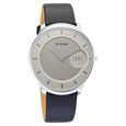 Titan Edge Slim Leather Strap Grey Dial Analog Watch for Men - image number 0