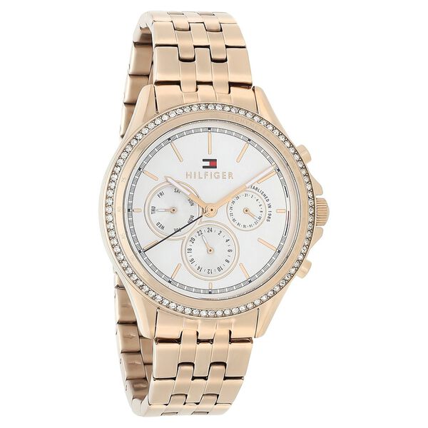 Buy Online Tommy Hilfiger Quartz Analog White Dial Stainless Steel ...