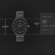 Titan Black Dial Analog Ceramic Strap Ceramic Strap Watch for Men - image number 2