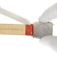 14 mm Red Genuine Leather Strap for Women - image number 5