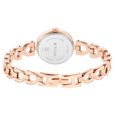 Titan Lagan Brown Dial Analog Metal Strap Watch for Women - image number 4