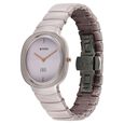 Titan Edge Squircle Quartz Analog Cream Dial Ceramic Strap Watch For Women - image number 4