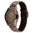 Sonata Traditional Essentials Quartz Analog Brown Dial Brown Metal Strap Watch For Men - image number 1