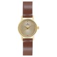 Titan Quartz Analog Champagne Dial Leather Strap Watch for Women - image number 0