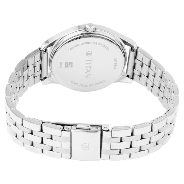 Titan Workwear Pink Dial Analog Stainless Steel Strap watch for Women - image number 4