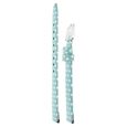 12 mm Blue Genuine Leather Strap for Women - image number 2