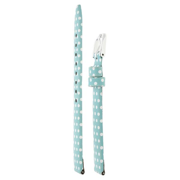 12 mm Blue Genuine Leather Strap for Women - image number 2