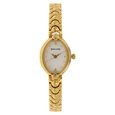 Sonata Quartz Analog Champagne Dial Metal Strap Watch for Women