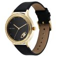 Titan Wander Black Dial Women Watch With Leather Strap - image number 2