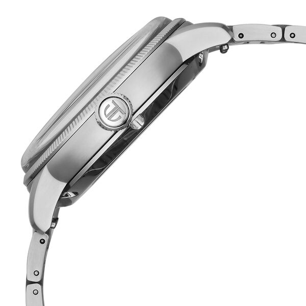 Titan Stellar Ice Meteorite Automatic Analog with Open-Heart and Authentic Meteorite Dial Silver Stainless Steel Strap Watch for Men - image number 5