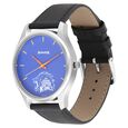 Sonata CSK Quartz Analog Blue Dial Leather Strap Unisex Watch - image number 2