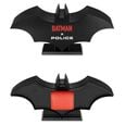 Police Batman Multifunction Black Dial Black Silicone Strap Watch For Men - image number 5