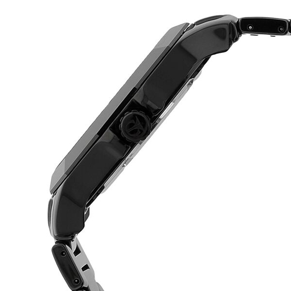 Titan Analog Black Dial Steel and Ceramic Strap watch for Men - image number 2
