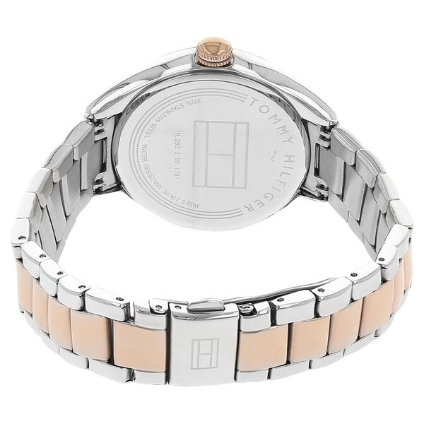 Tommy Hilfiger Quartz Analog Silver Dial Metal Strap Watch for Women - image number 3