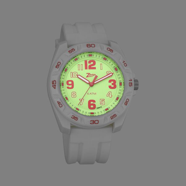 Zoop By Titan Quartz Analog White Dial Silicone Strap Watch for Kids - image number 1