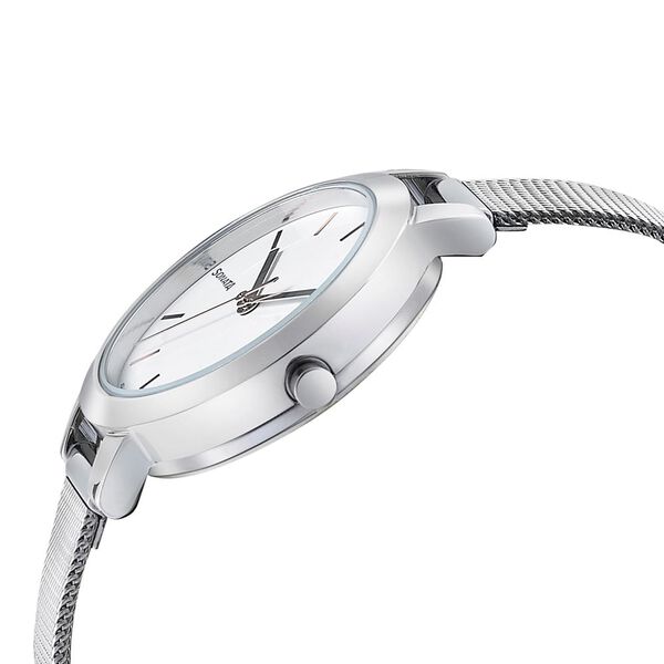 Sonata Silver Lining White Dial Women Watch With Stainless Steel Strap - image number 2