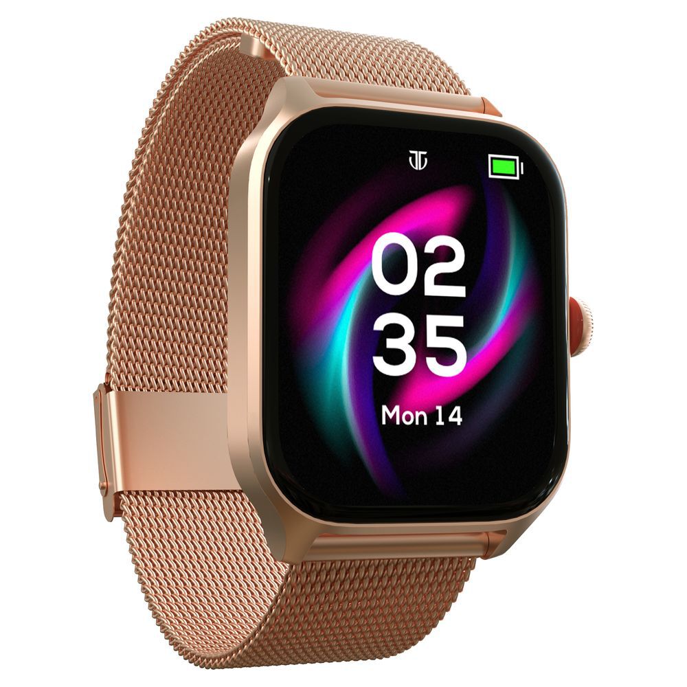 Ladies rose gold smart watch clearance