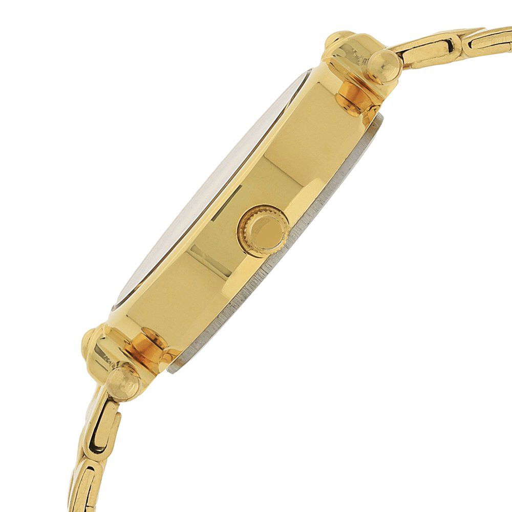 Buy Online Titan Quartz Analog Champagne Dial Stainless Steel Strap Watch for Women nk2418ym02 Titan