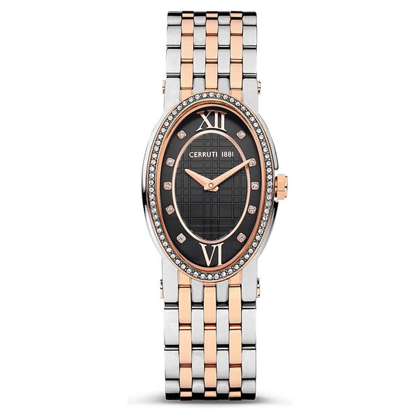 Cerruti 1881 Quartz Analog Grey Dial Stainless Steel Strap Watch for Women - image number 0