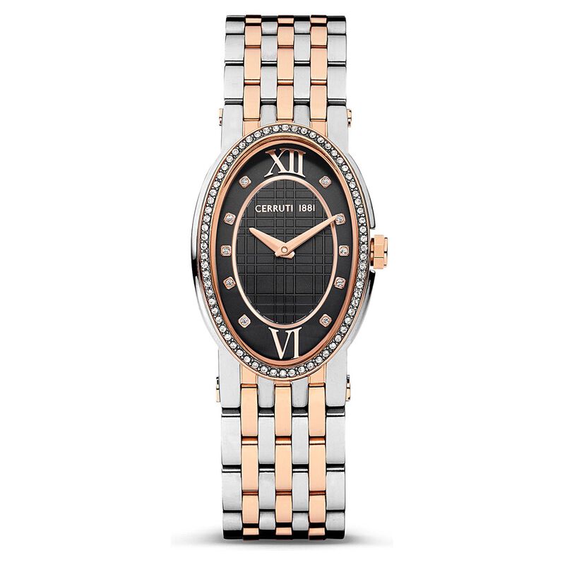 Cerruti 1881 Quartz Analog Grey Dial Stainless Steel Strap Watch for Women
