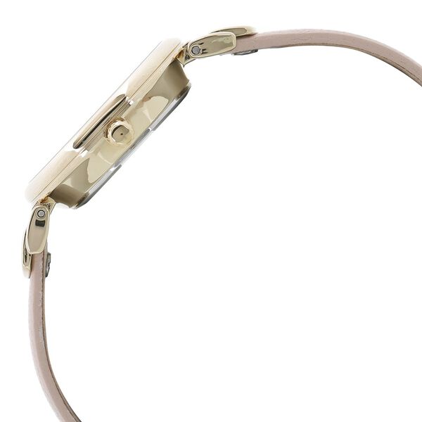 Anne Klein Quartz Analog Beige Dial Leather Strap Watch for Women - image number 2