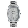 Sonata Ascent Blue Tonneau Watch with Metal Bracelet