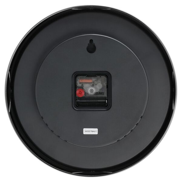 Titan Metallic Black Wall Clock with Slim Hands - 30 cm x 30 cm (Medium) - image number 4