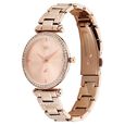 Vyb Diva By Fastrack Quartz Analog Rose Gold Dial Rose Gold Metal Strap Watch For Girls - image number 4
