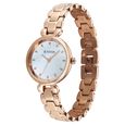 Titan Workday Edit Quartz Analog Mother Of Pearl Dial Rose Gold Stainless Steel Strap Watch For Women - image number 2