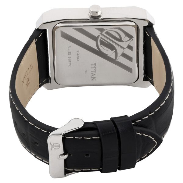 Titan Quartz Analog Black Dial Watch for Men - image number 3