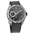 Titan Quartz Multifunction Black Dial Nylon Strap Watch for Men